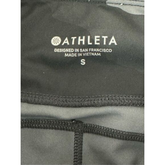 Athleta Dark Camo Contender Tights Size Small - Picture 7 of 13